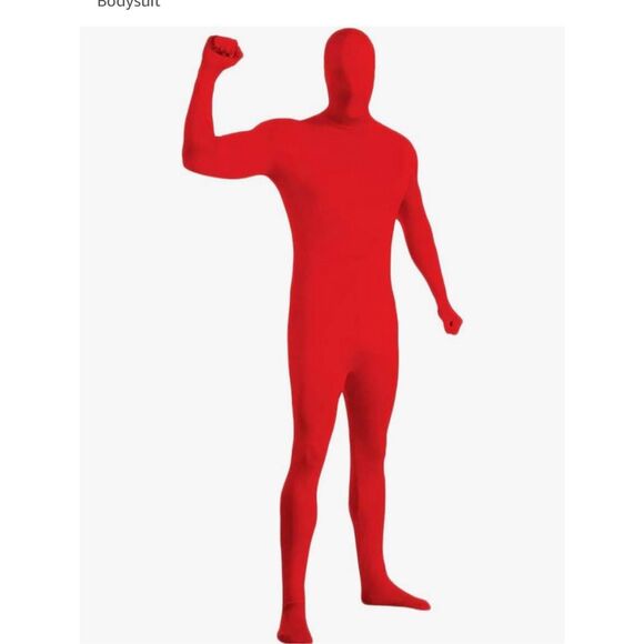 Red Full-Body Suit - Picture 1 of 4